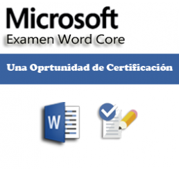 Examen Certificación Word Core 2016